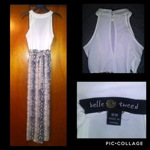 Belle Tweed Jumpsuit